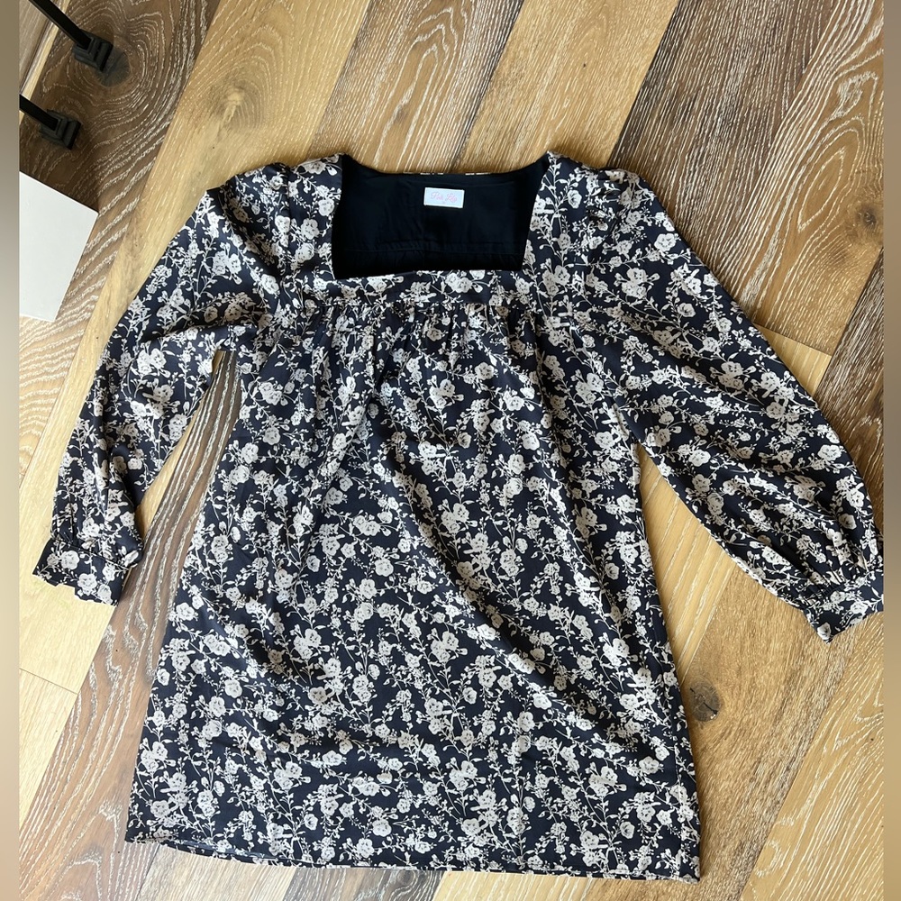 Pink Lily floral dress